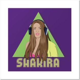 shakira Posters and Art